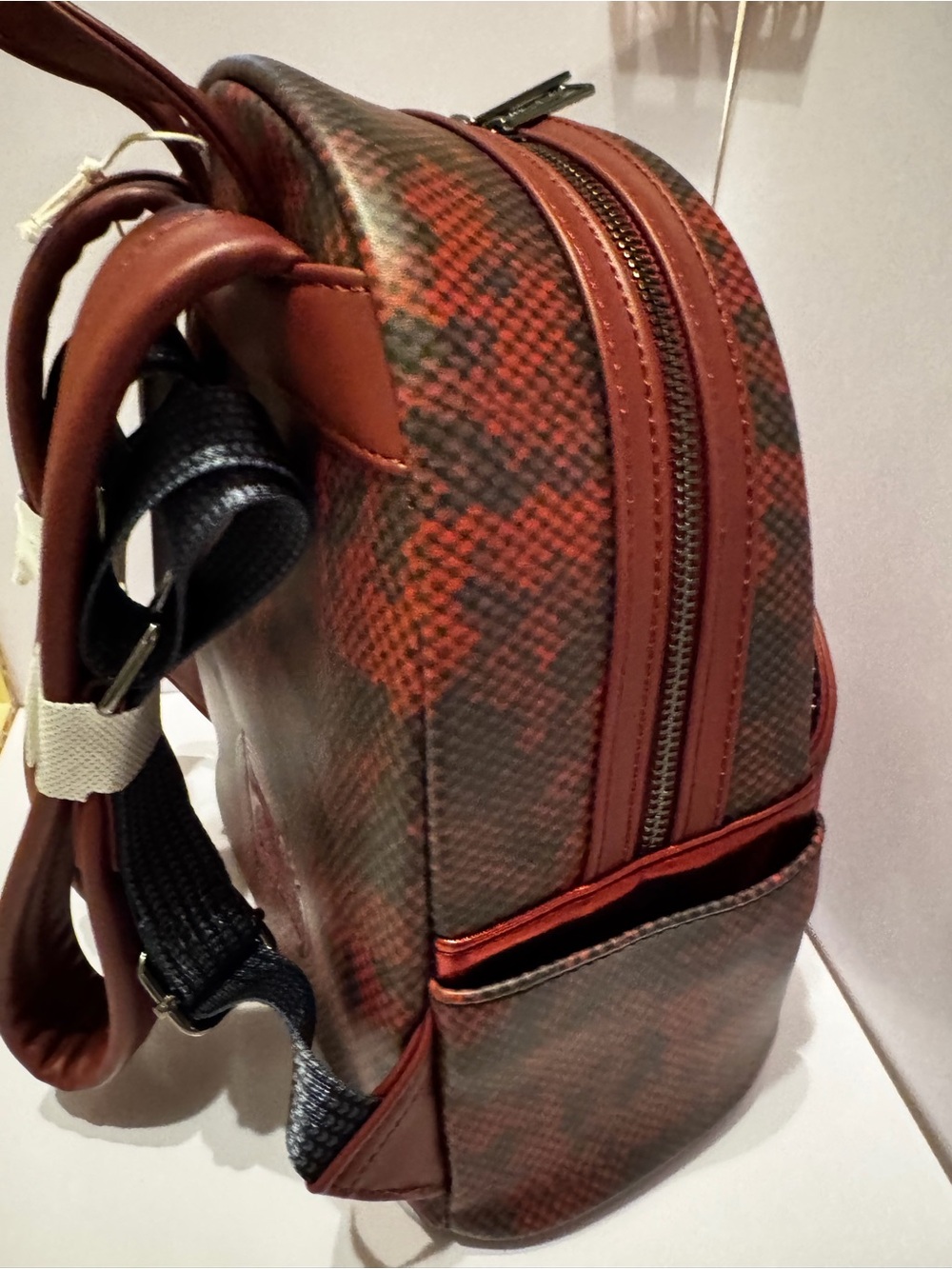 Disney Parks Marvel Scarlet Witch Loungefly Mini Backpack NWT - Picture 6 of 8